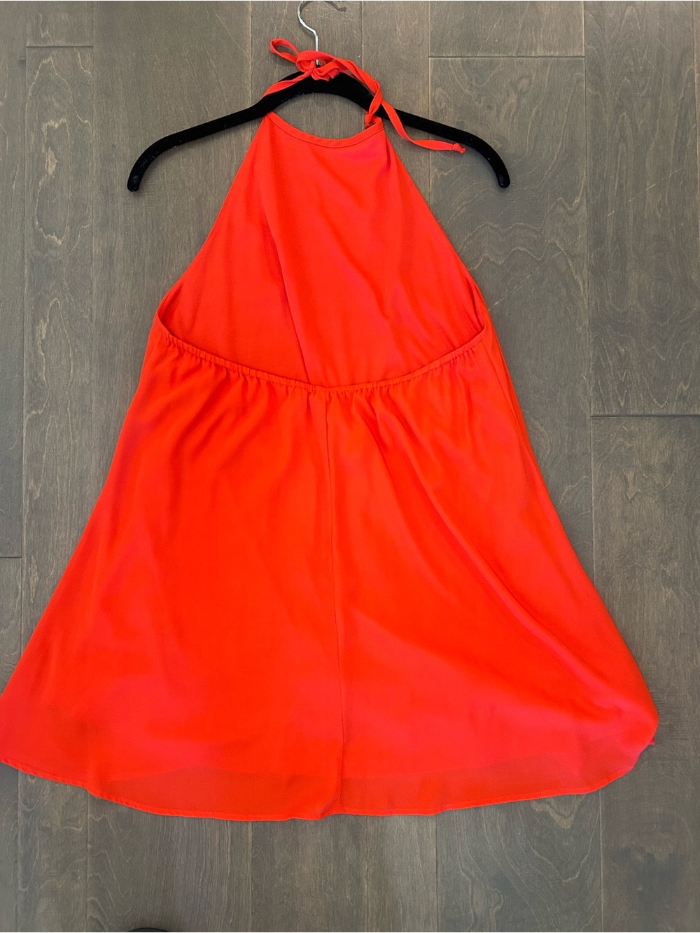 Show Me Your Mumu Women’s Halter Dress in Neon Coral - Picture 4 of 5